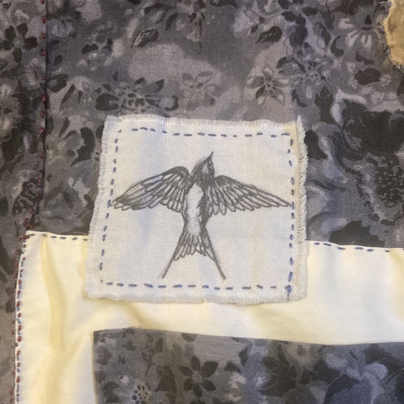 Patchwork quilted double sided jacket - Picture 12 of 14